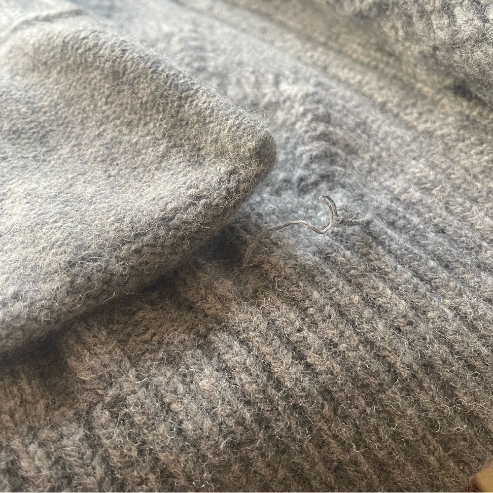UNTUCKit Cable knit Men’s Button Down Cardigan Sweater, XL, UGC - Picture 10 of 11